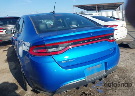 2016 Dodge Dart Gt from USA, damaged, VIN 1C3CDFEB1GD679816